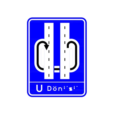 U Dönüşü Levhasi (Alt Geçit)